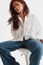 Textured Oversized Shirt